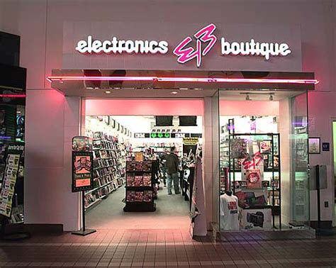 electronic boutique store.